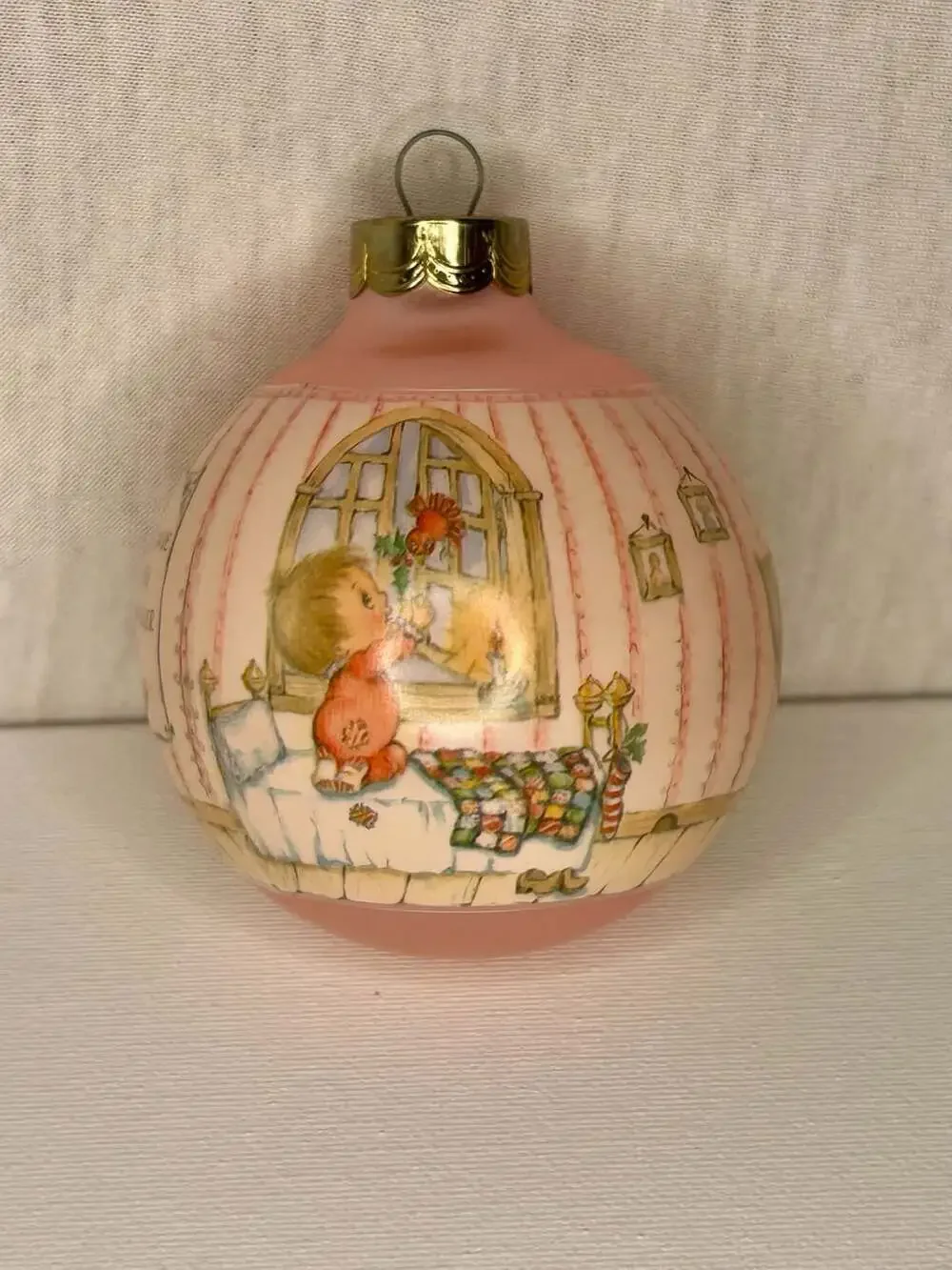 Hallmark pink frosted